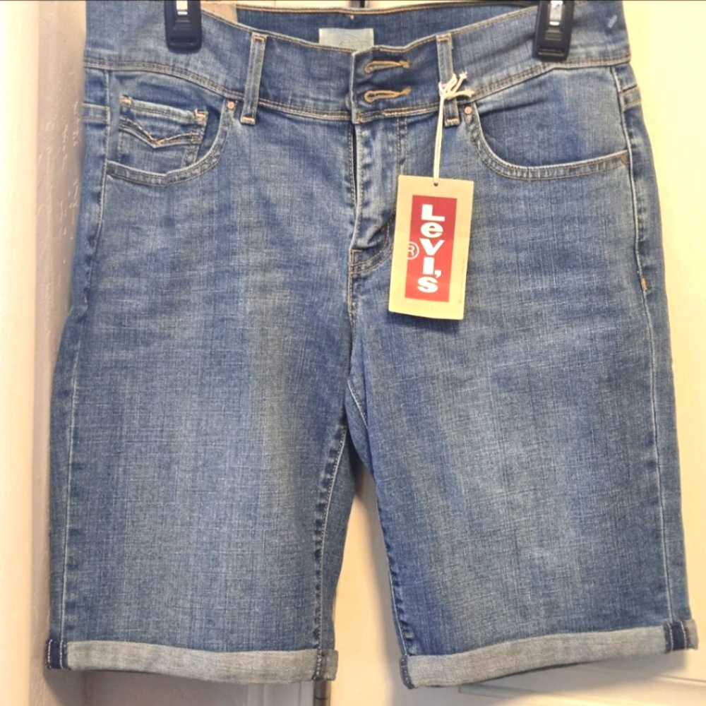 Levi's Classic Blue Jean Shorts